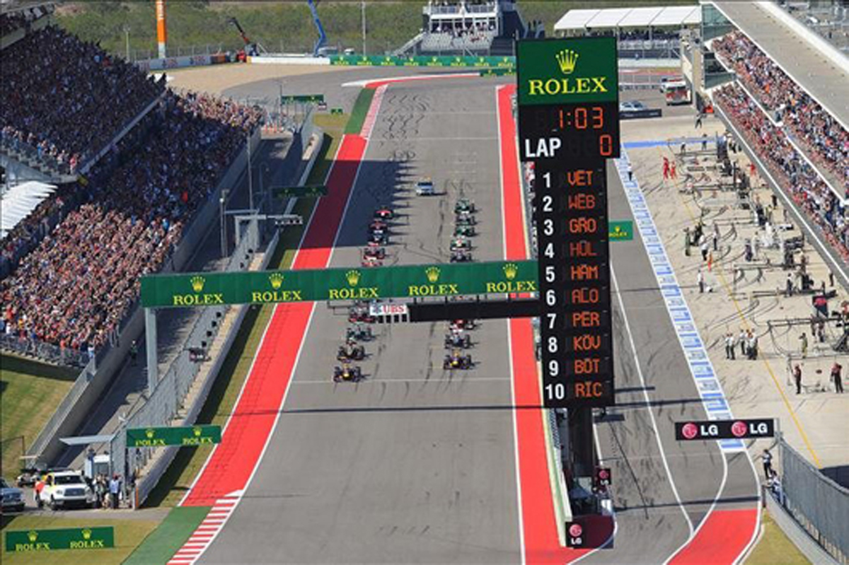F1アメリカGP:2005年以来となる出走18台