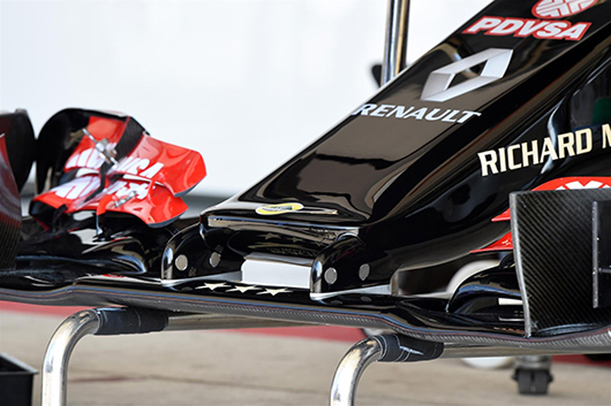 【画像】 ロータス 2015年型 プロトタイプノーズ