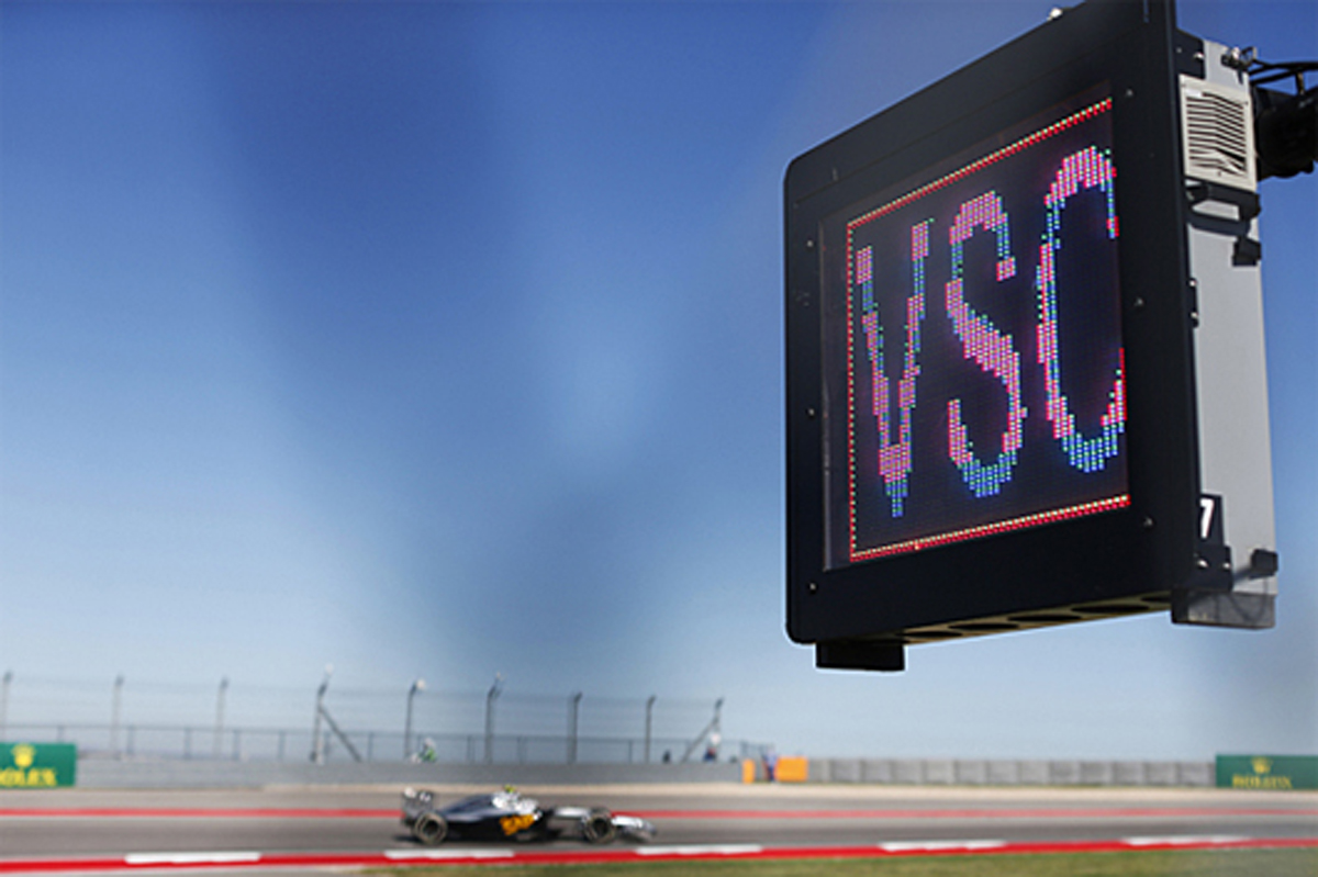 F1：バーチャルセーフティカーを微調整して再テスト