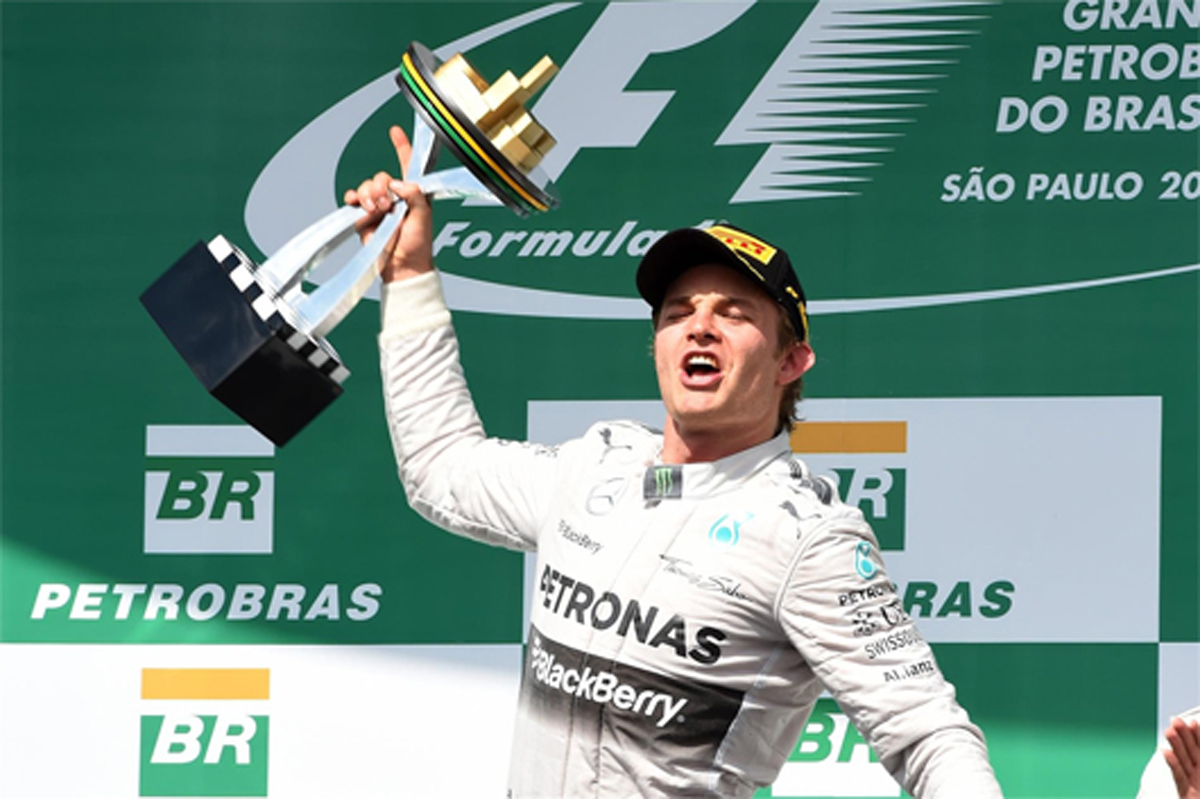 メルセデス:ニコ・ロズベルグが完全勝利 (F1アブダビGP)