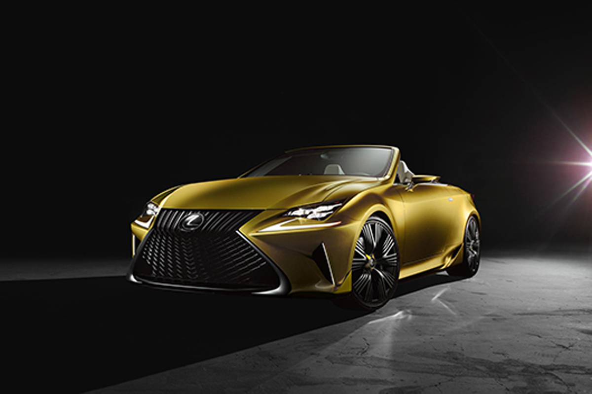 レクサス、「LEXUS LF-C2」をロサンゼルスオートショーに出展