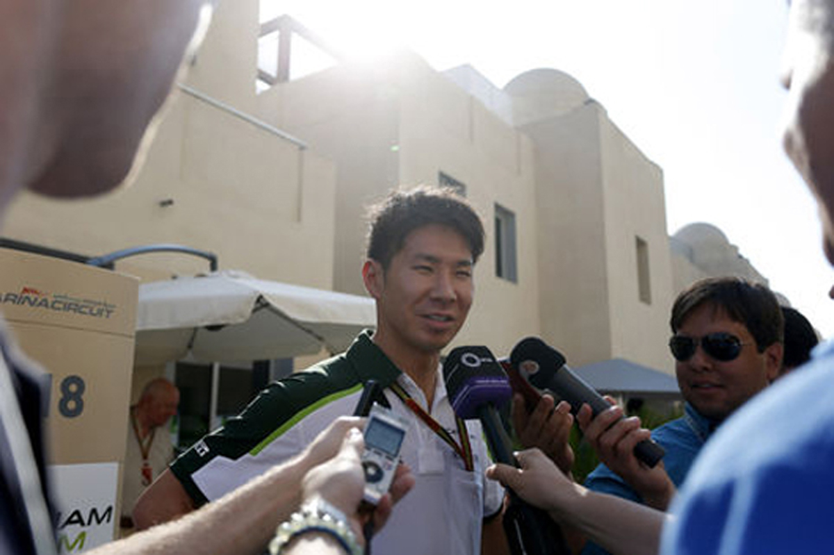 小林可夢偉 「最後のF1レースかもしれないので思う存分走りたい」