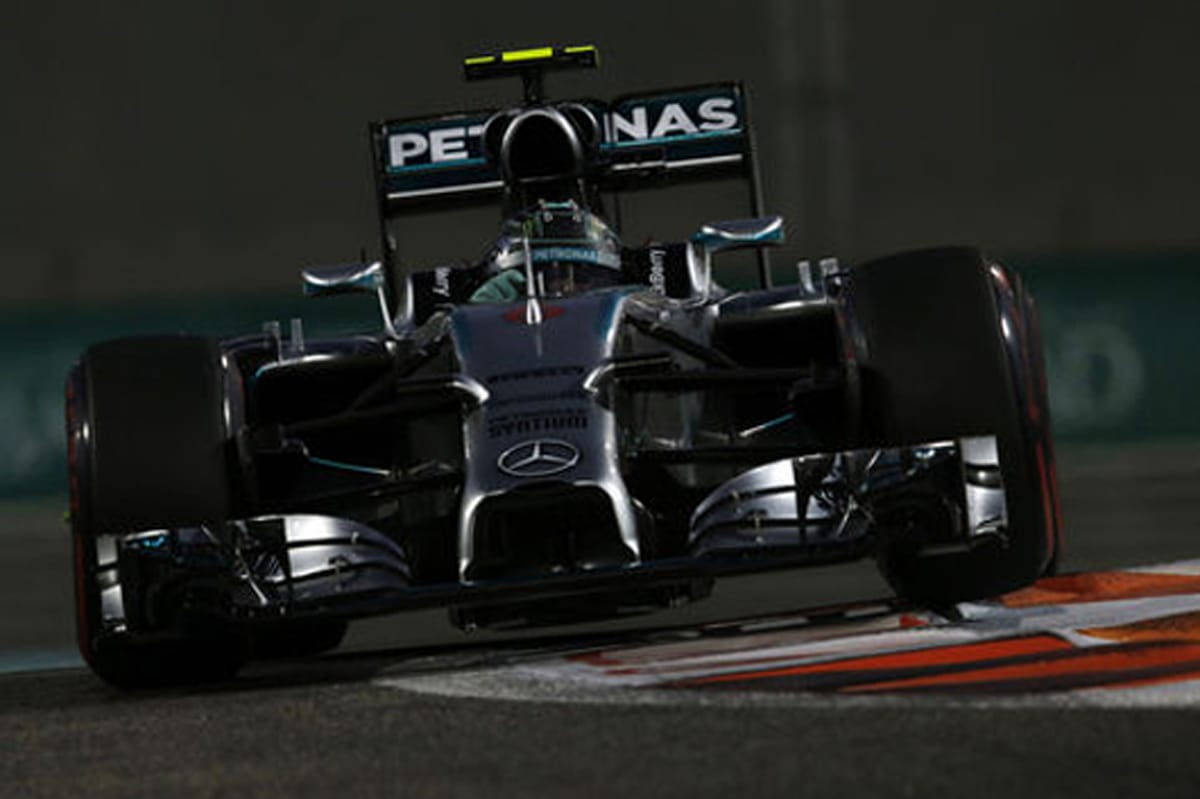 F1アブダビGP 予選:ニコ・ロズベルグがポールポジション