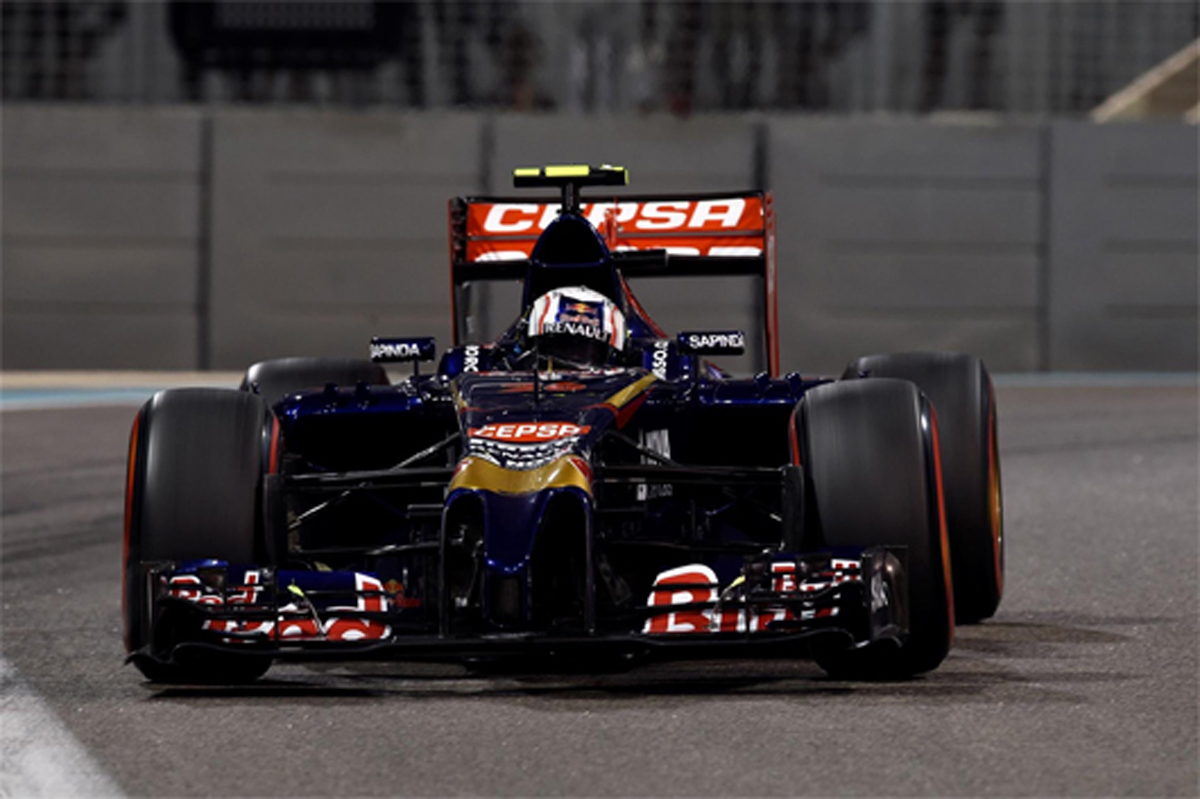トロ・ロッソ：ダニール・クビアトが7番手 （F1アブダビGP予選）
