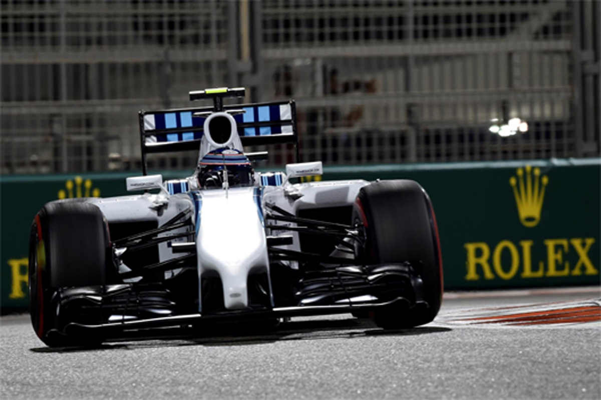 ウィリアムズ:コンストラクターズ3位へ好発進 (F1アブダビGP予選)