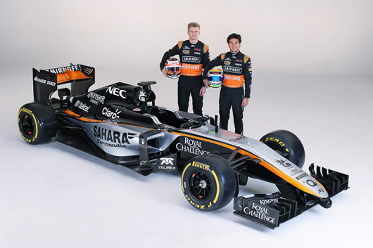 【画像】 フォース・インディア VJM08 スタジオショット