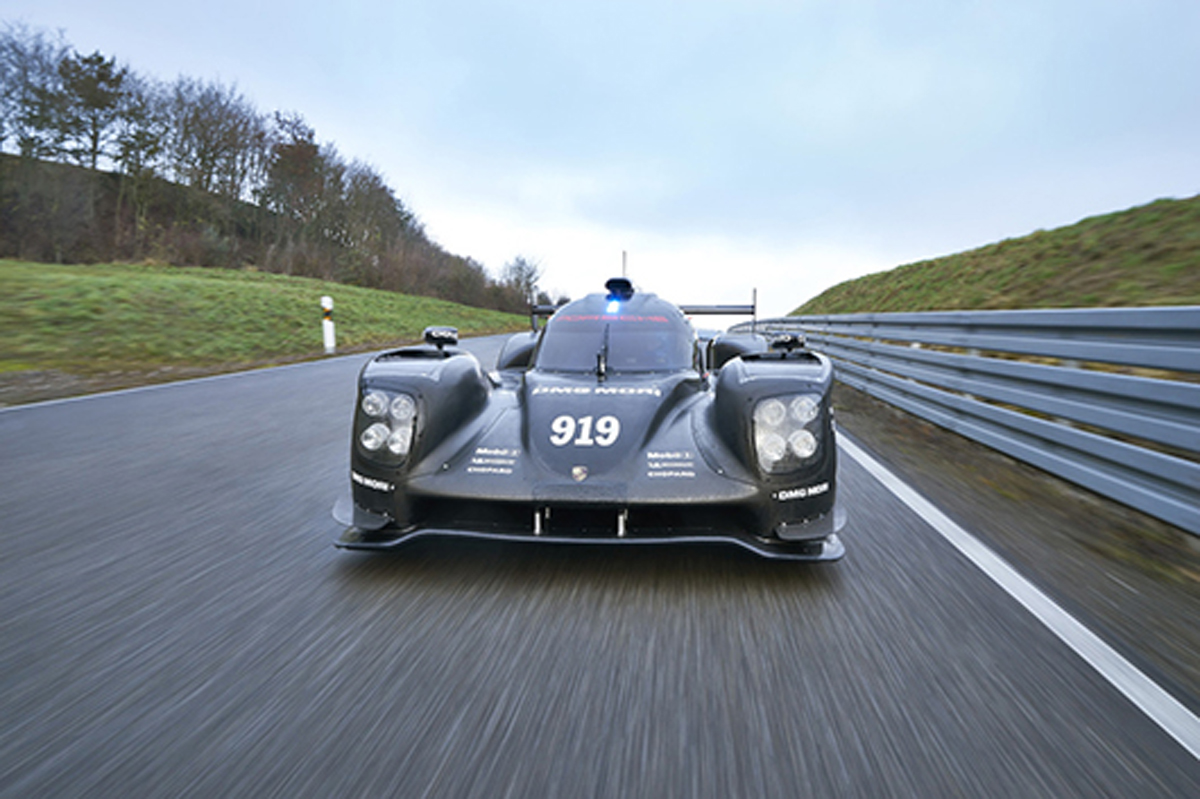 ポルシェ、2015年型919ハイブリッドで本格テストを実施 / WEC