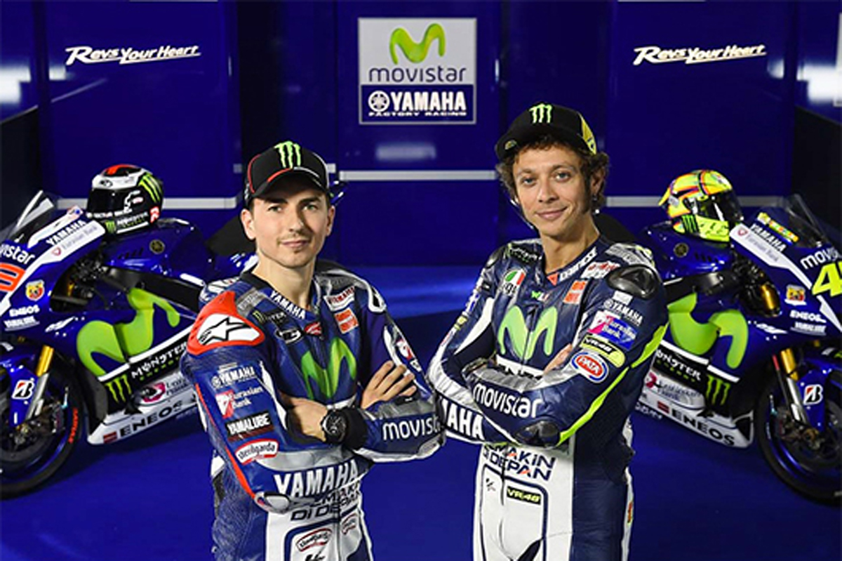 ヤマハ、2015年型YZR‐M1を披露 / MotoGP