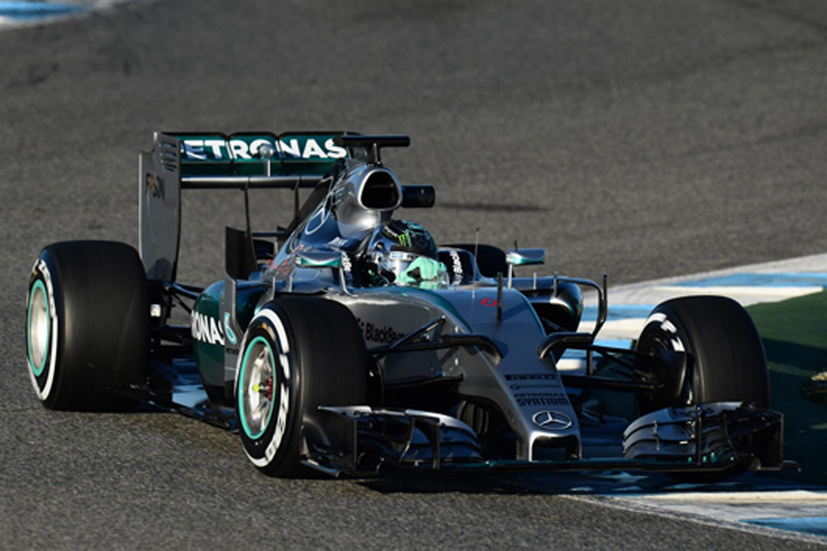 F1ヘレステスト初日午前：メルセデス W06が好スタート