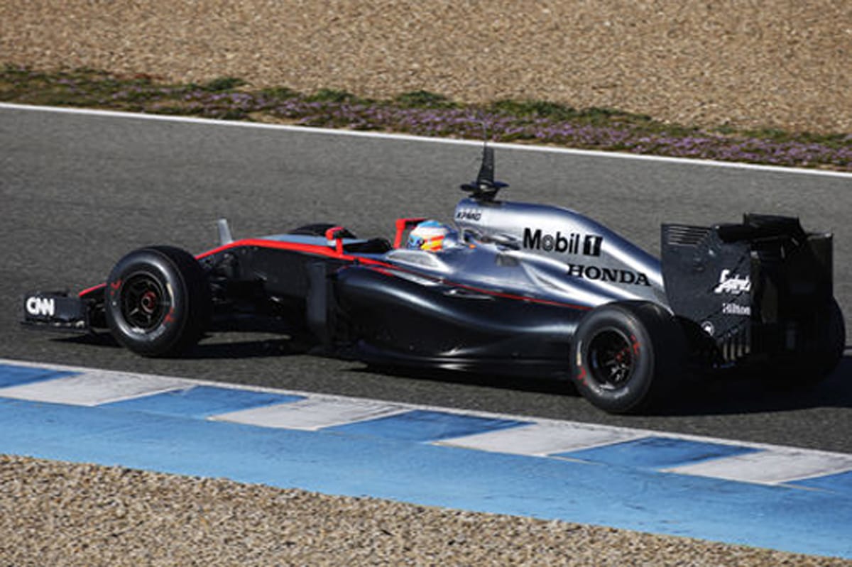 マクラーレン・ホンダ MP4-30 / 初走行画像