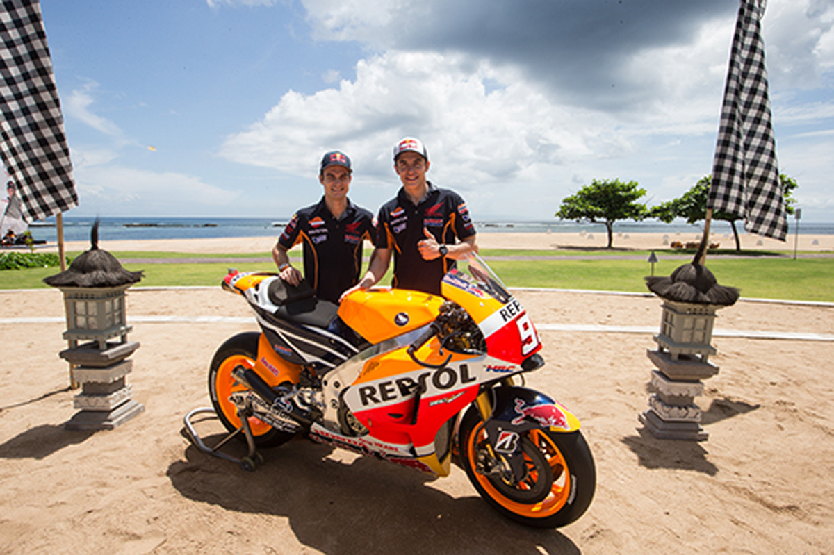 ホンダ、2015年型RC213Vを発表 / MotoGP