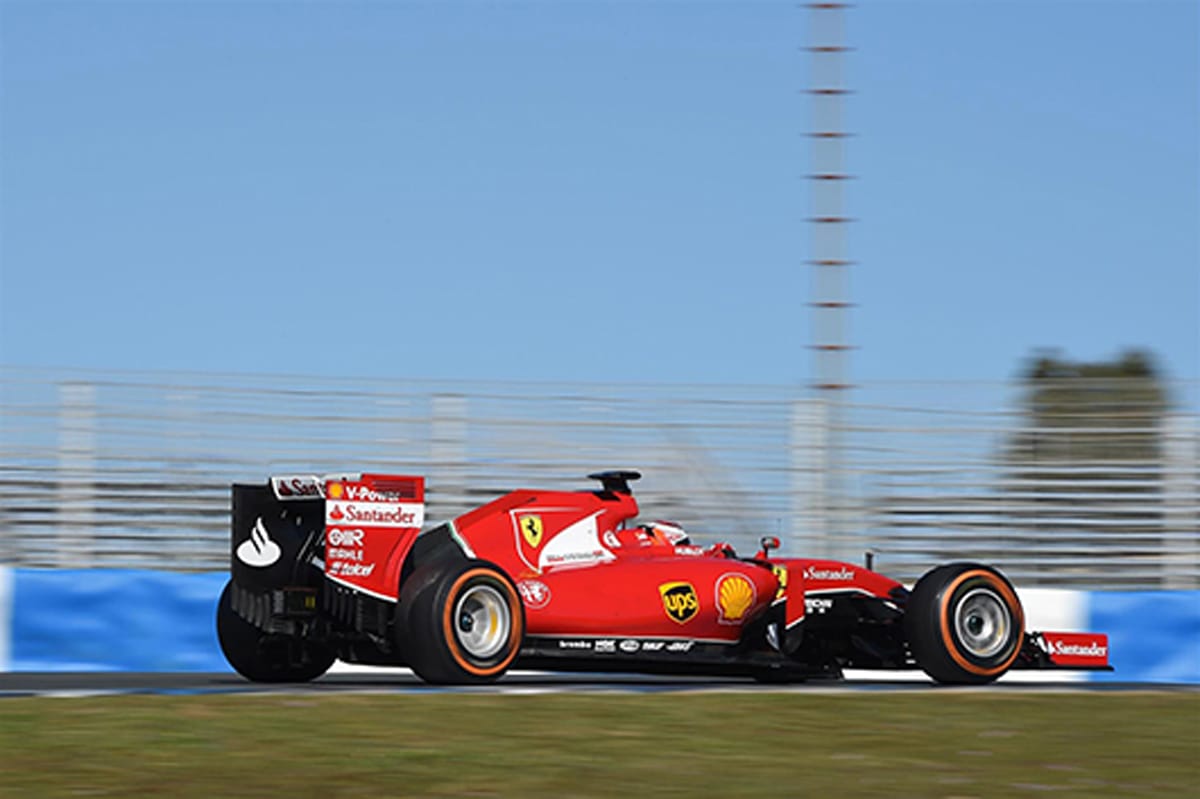 2015年 F1ヘレステスト：総合タイム＆周回数