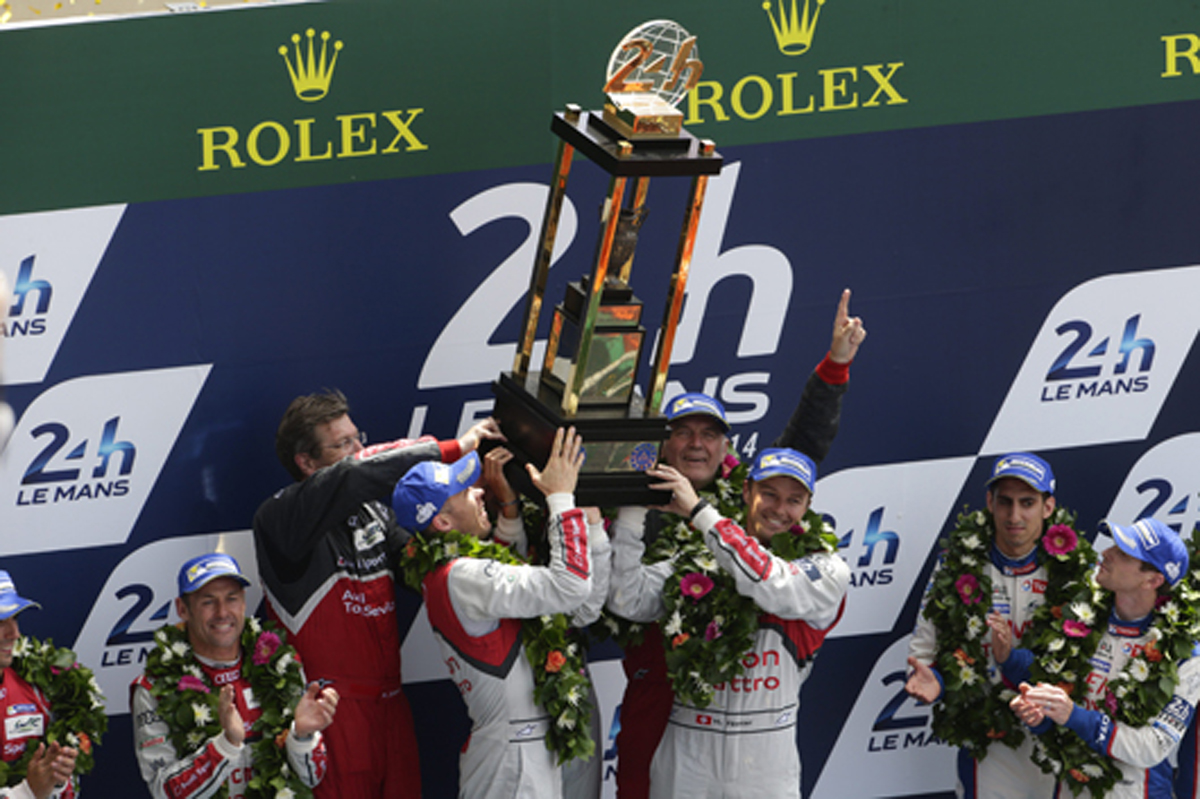 アウディ、2015年のル・マン24時間レースも3台体制
