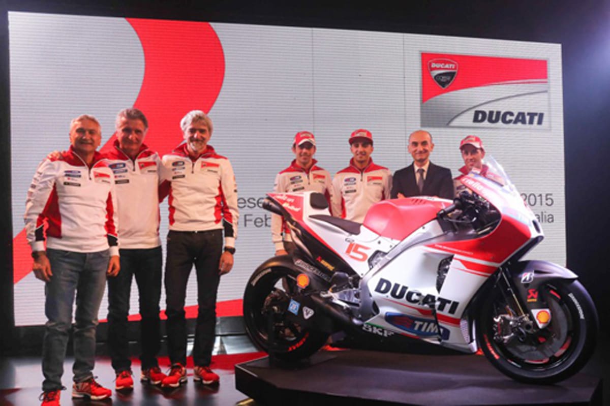 ドゥカティ、デスモセディチGP15を初披露 / MotoGP