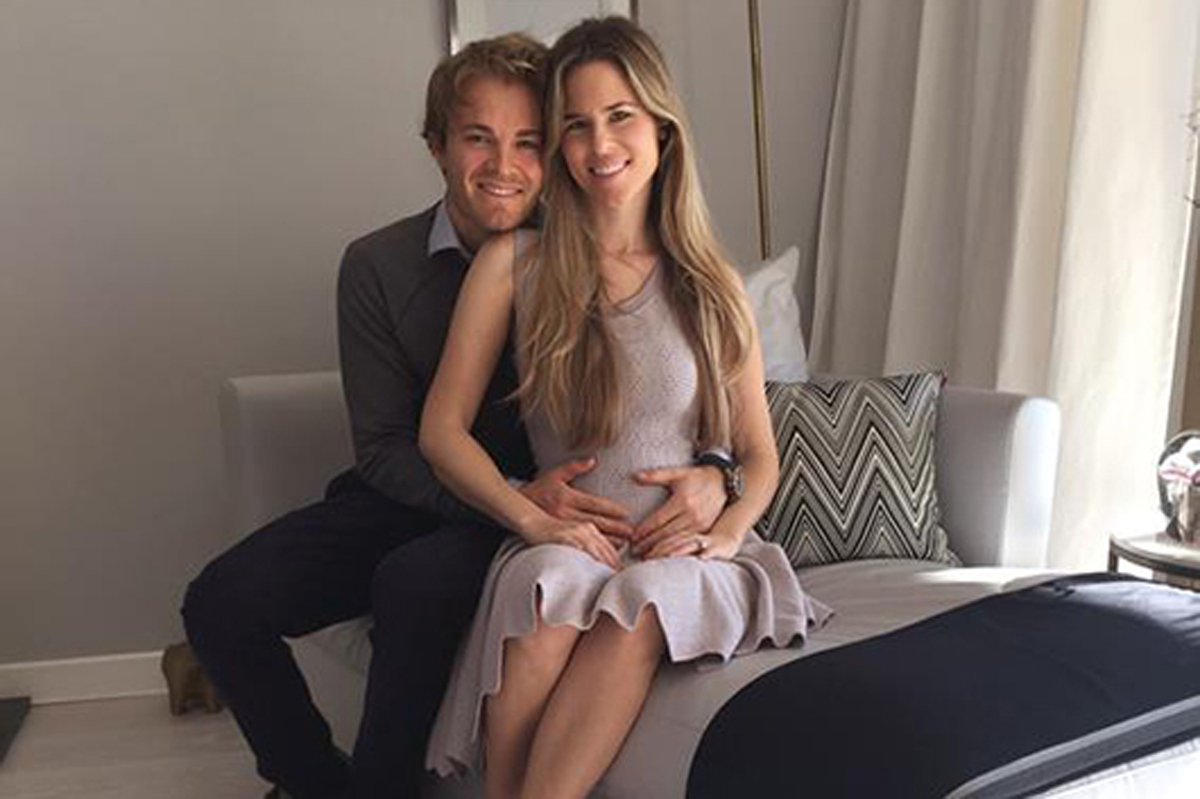 ニコ・ロズベルグ、ヴィヴィアン夫人の妊娠を報告
