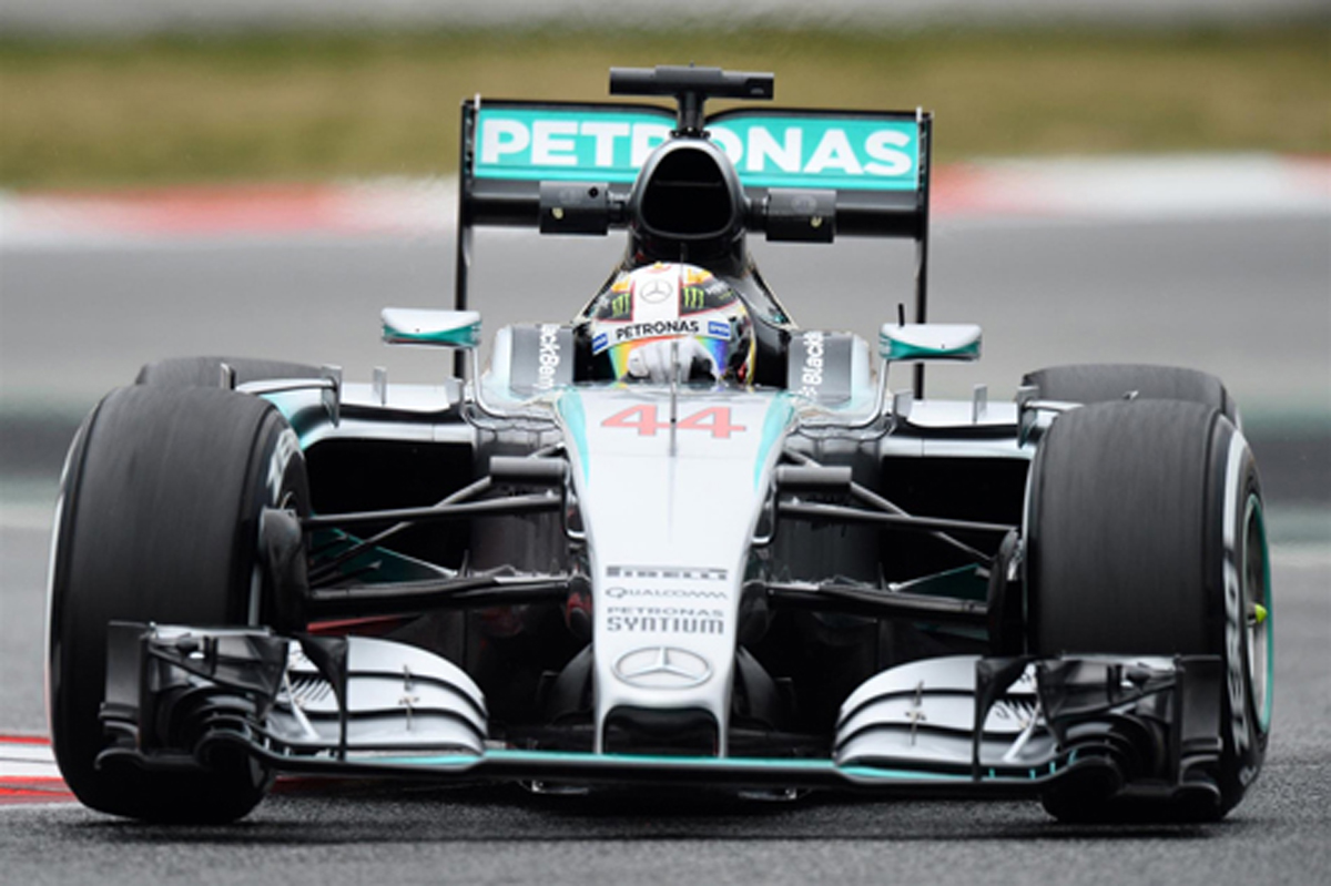F1バルセロナテスト初日 / 午前:ルイス・ハミルトンがトップタイム