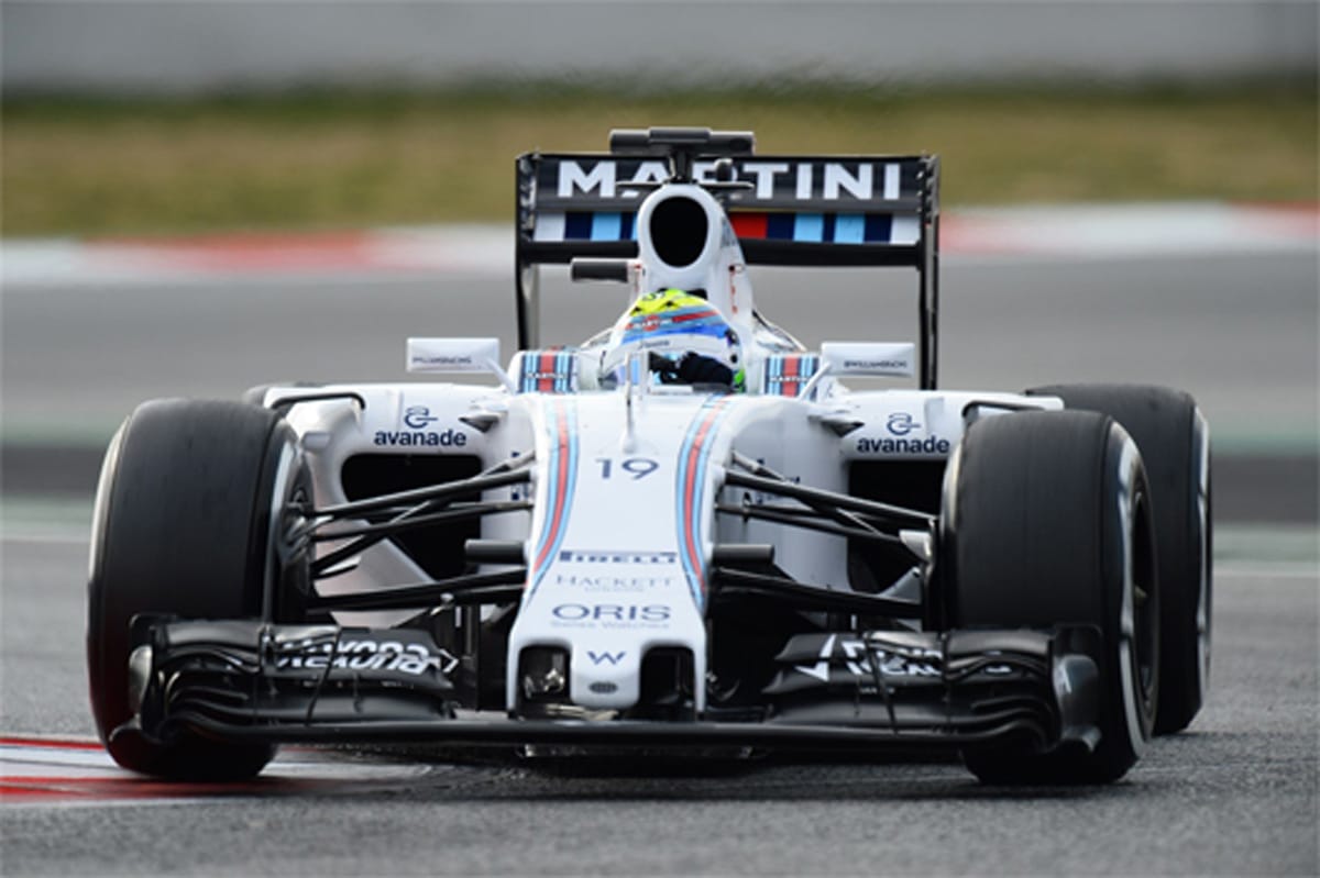 F1バルセロナテスト初日:フェリペ・マッサがトップタイム