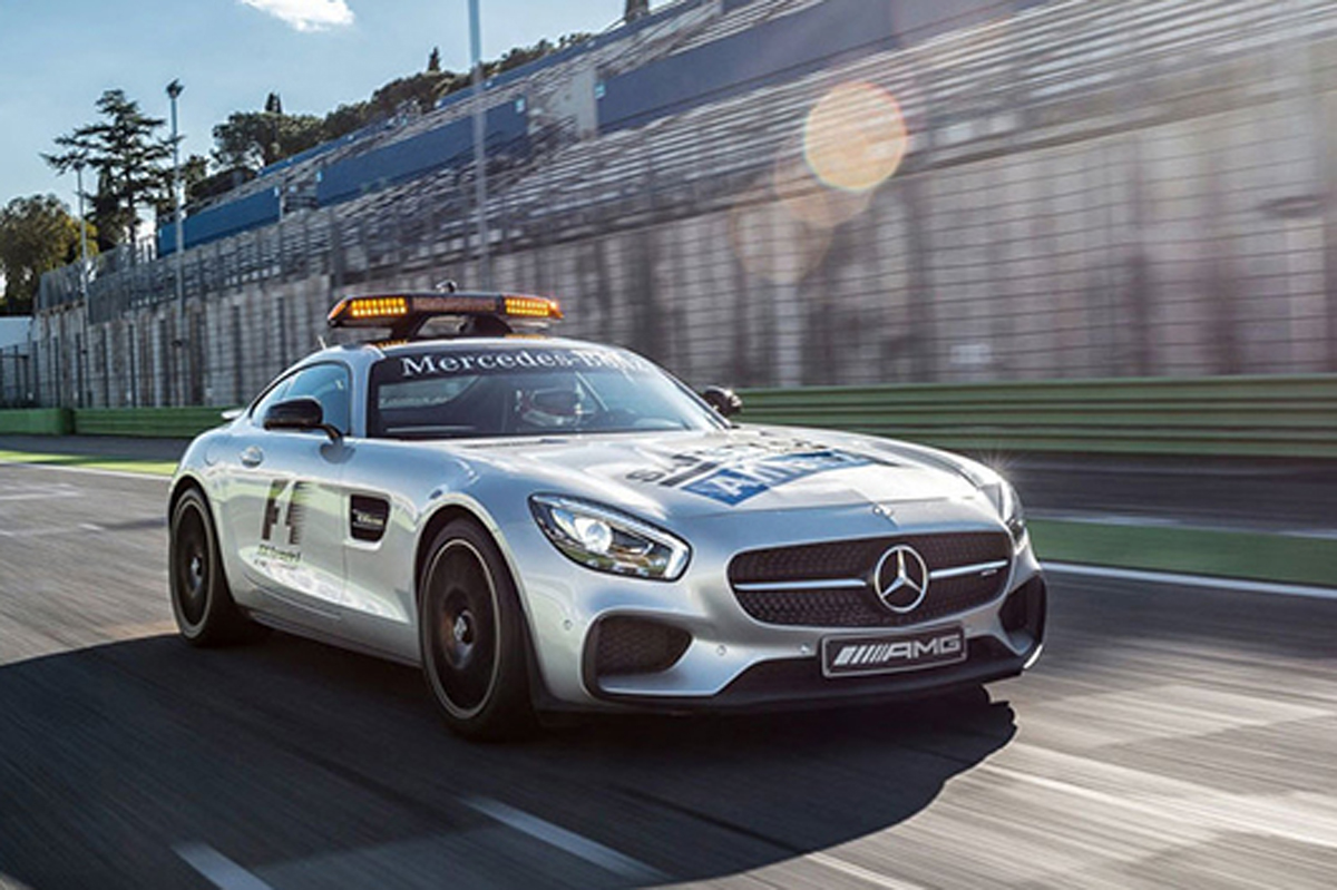 F1：2015年のセーフティカーはメルセデスAMG GT S