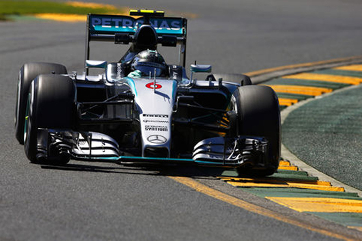 F1オーストラリアGP フリー走行2回目:ニコ・ロズベルグがトップタイム