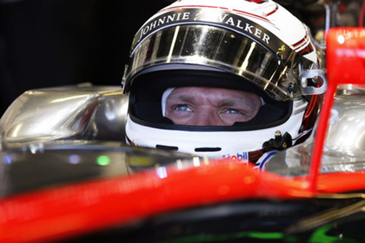 ケビン・マグヌッセン、MP4-30でのクラッシュに『驚いた』