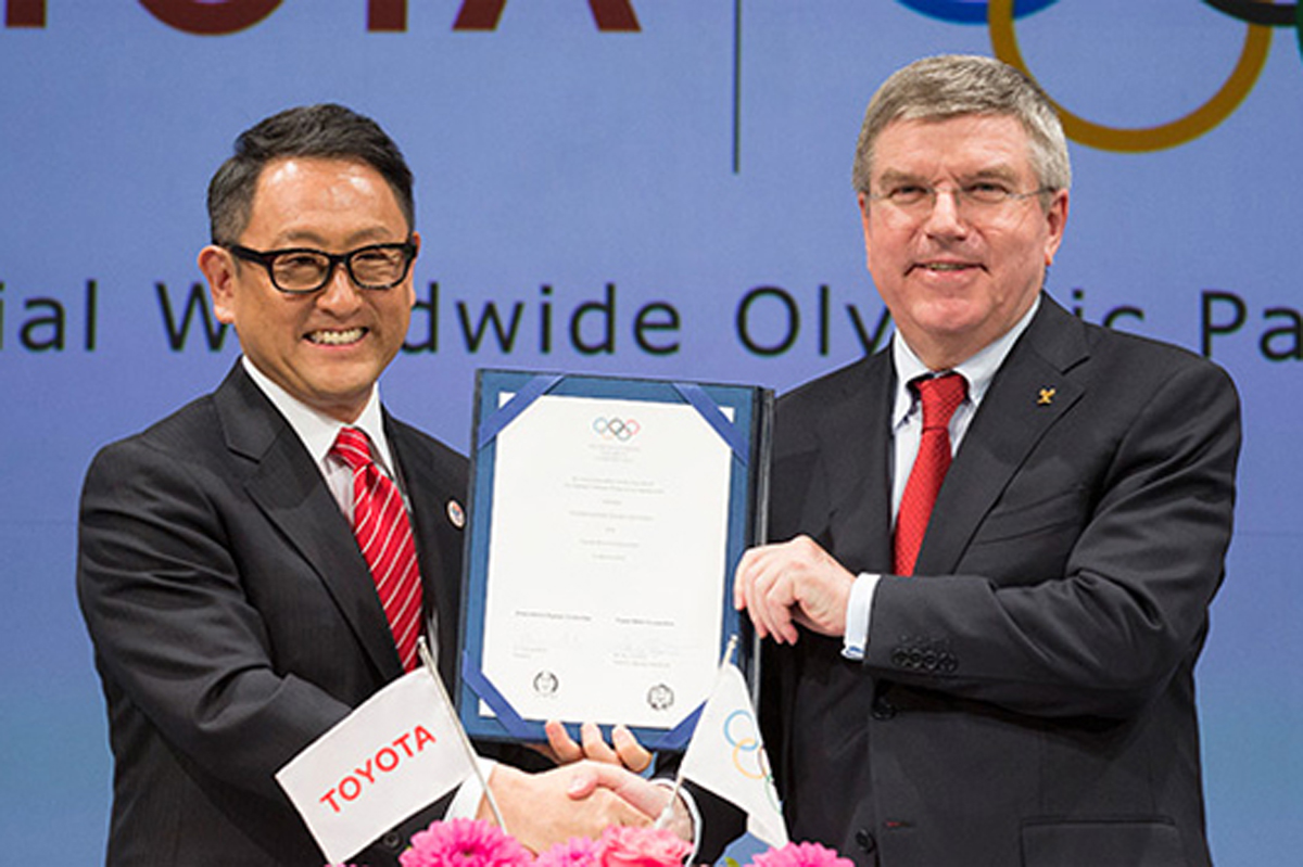 トヨタ、国際オリンピック委員会（IOC）のTOPパートナーに決定