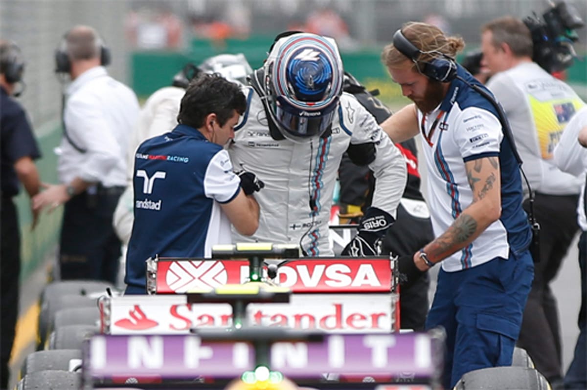 バルテリ・ボッタス、F1オーストラリアGPの決勝レースを欠場