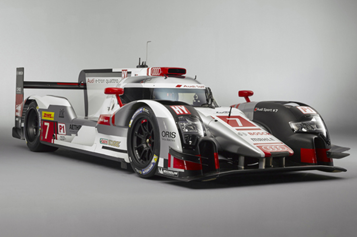 アウディ、2015年 R18 e-tron クワトロを発表 / WEC世界耐久選手権