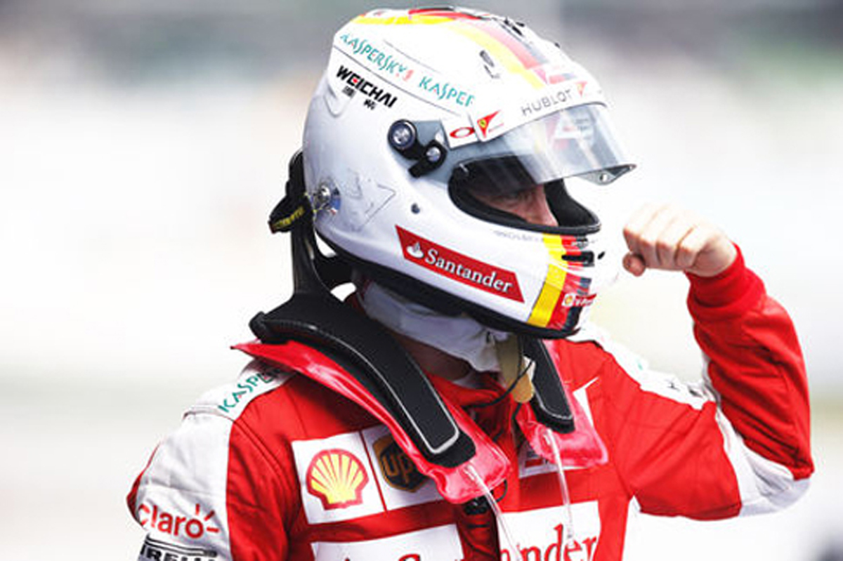 フェラーリ:ベッテルが2番グリッド獲得 / F1マレーシアGP 予選