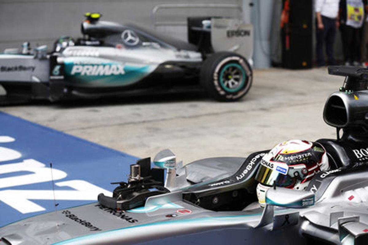 メルセデス：ベッテルのフェラーリに完敗 / F1マレーシアGP