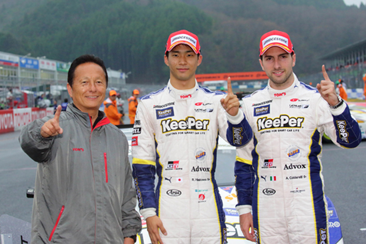 SUPER GT 開幕戦:カルダレッリ/平川組LEXUS RC Fが劇的勝利