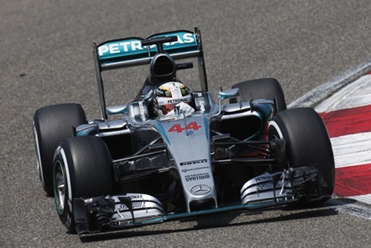 F1中国GP 予選：ルイス・ハミルトンが3戦連続ポールポジション