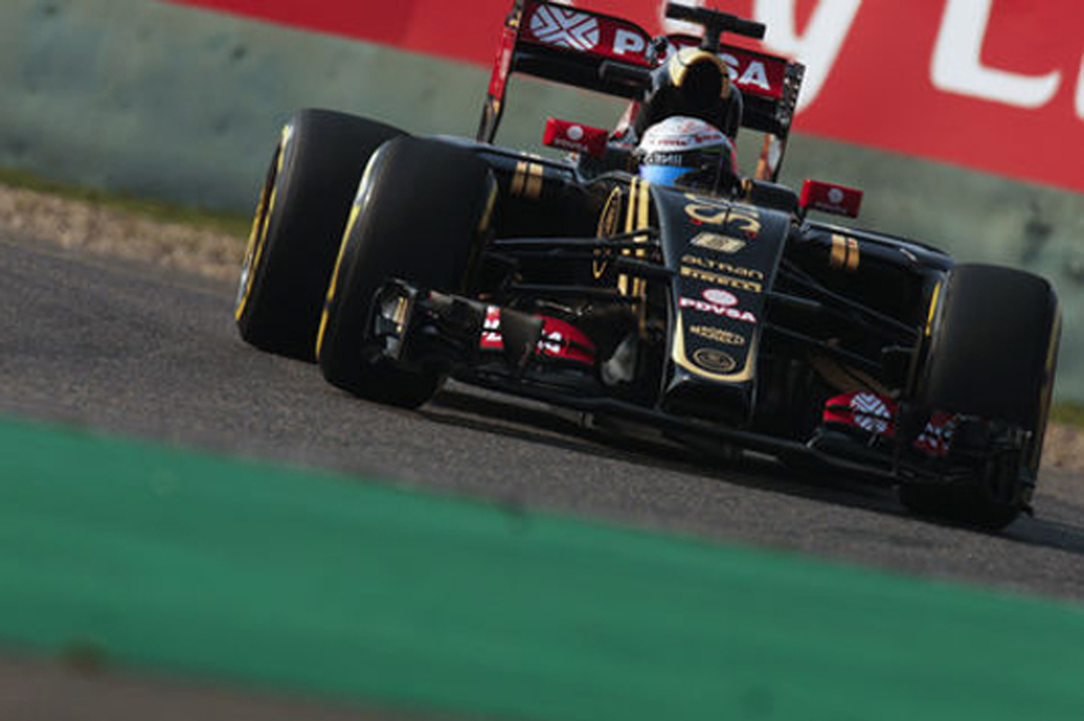 ロータス：ロマン・グロージャンが8番手 / F1中国GP 予選