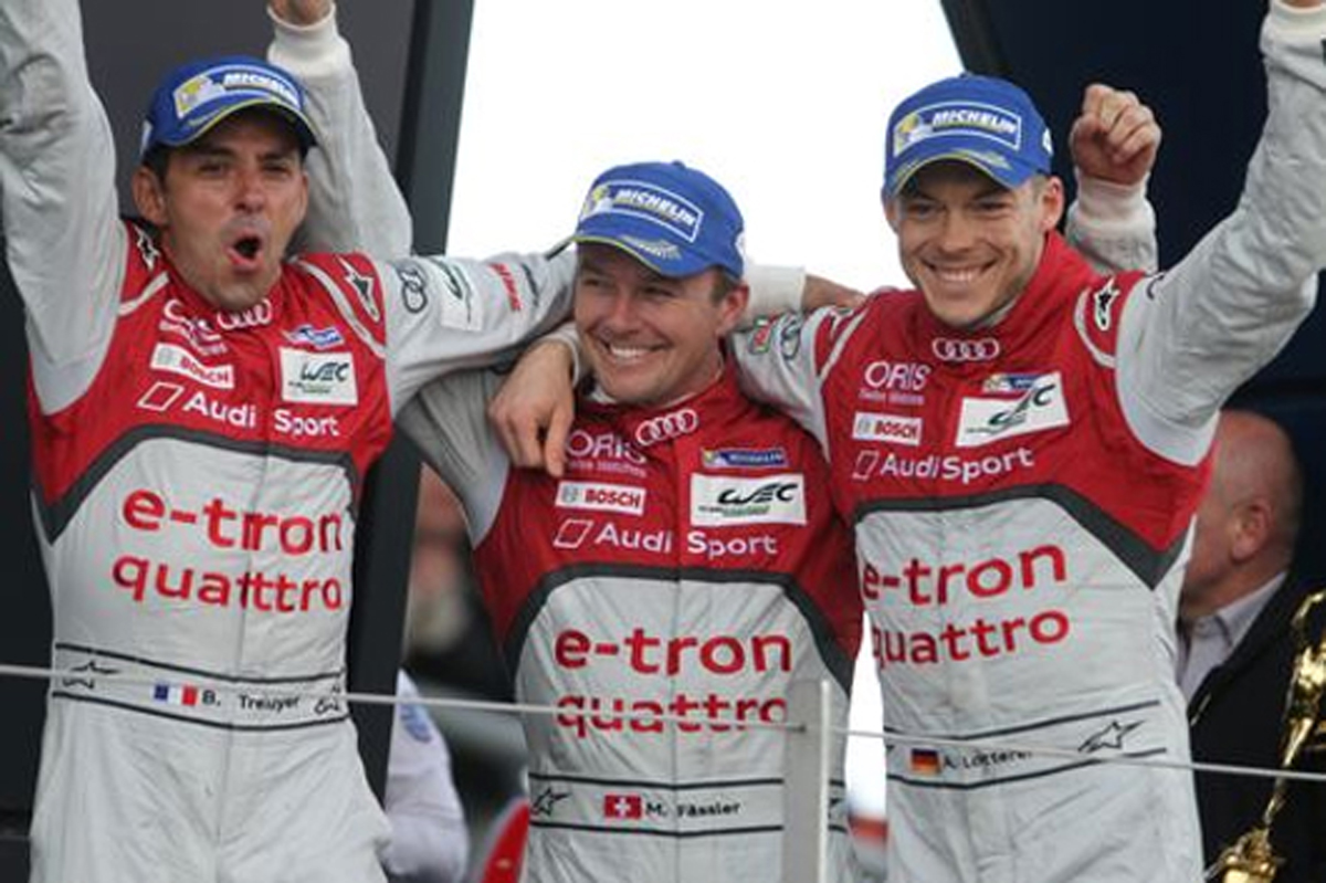 アウディ、激しい展開を制して優勝 / WEC 開幕戦 シルバーストン