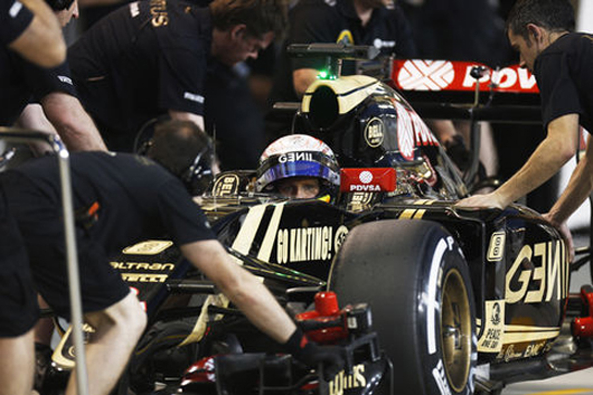 ロータス:グロージャンが4戦連続でQ3進出 / F1バーレーンGP 予選