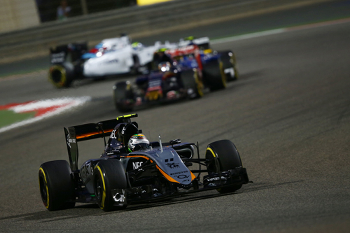 フォース・インディア:セルジオ・ペレスが8位入賞 / F1バーレーンGP