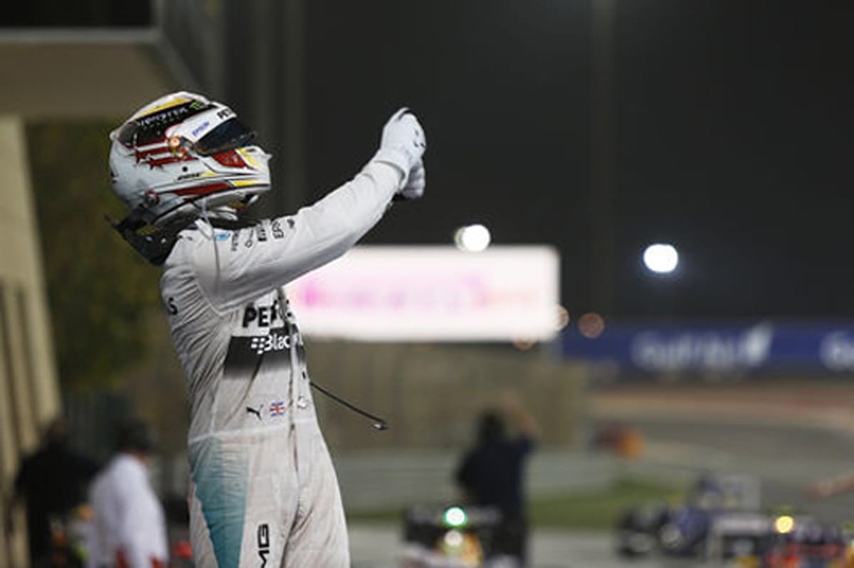 メルセデス:ハミルトンがポール・トゥ・ウィン / F1バーレーンGP