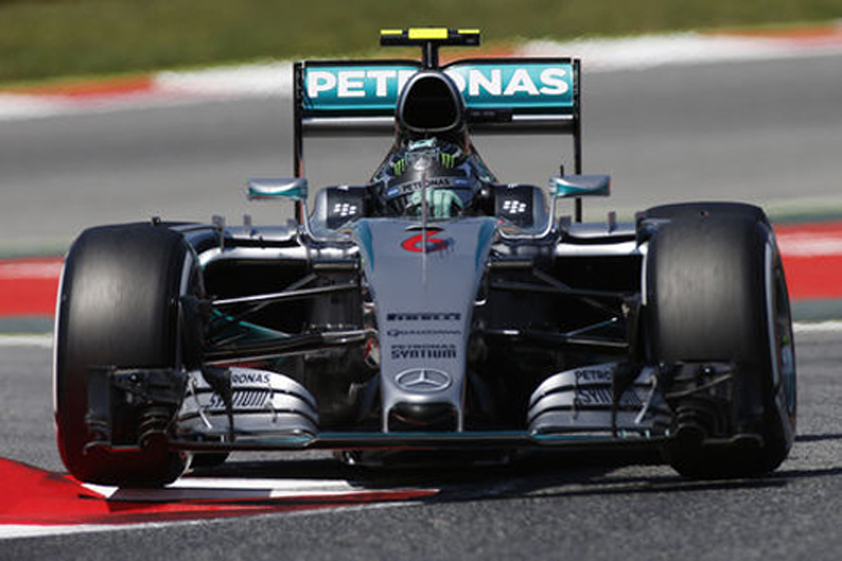 F1スペインGP フリー走行3回目：ニコ・ロズベルグがトップタイム