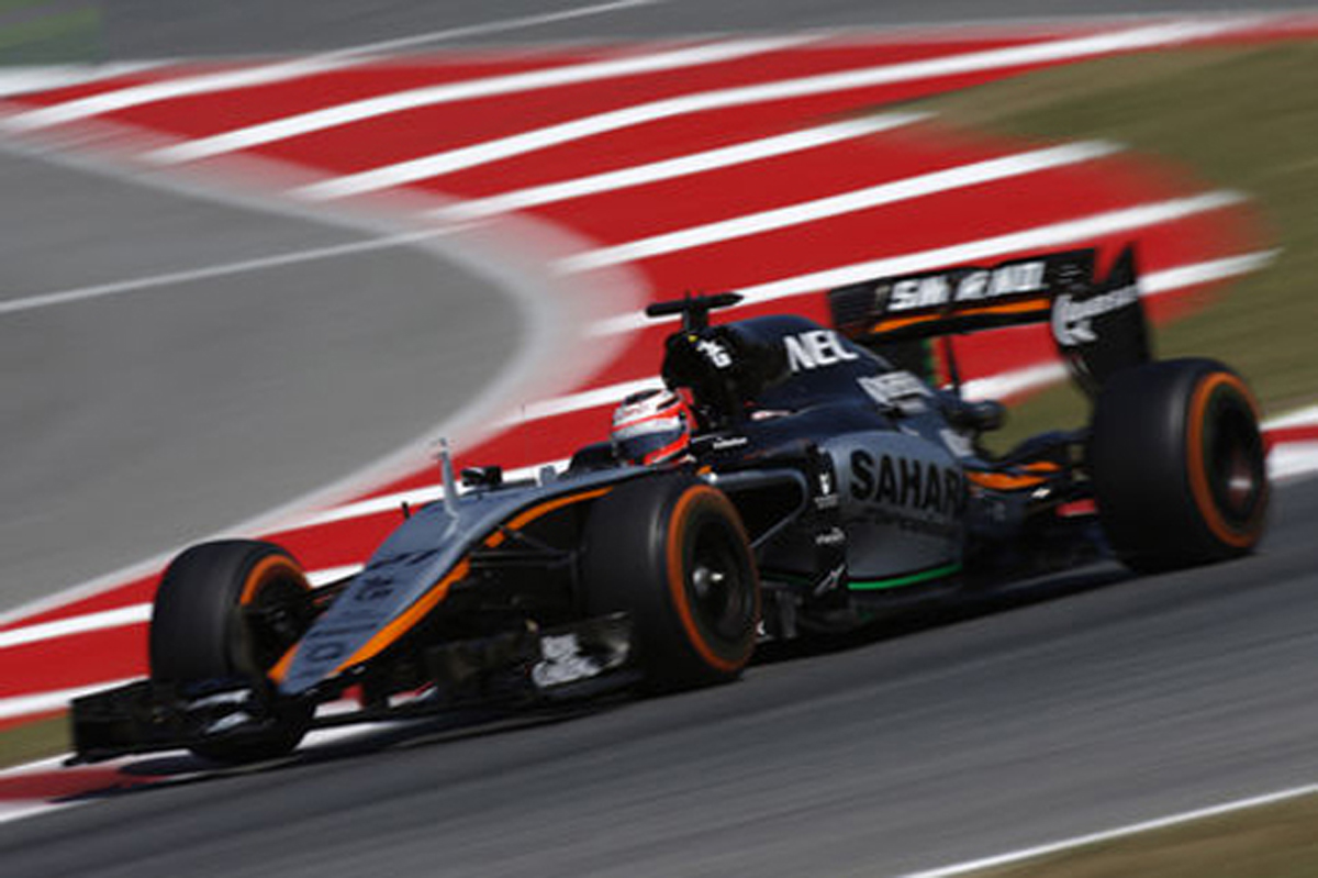 フォース・インディア：ダウンフォース不足が露呈 / F1スペインGP 予選