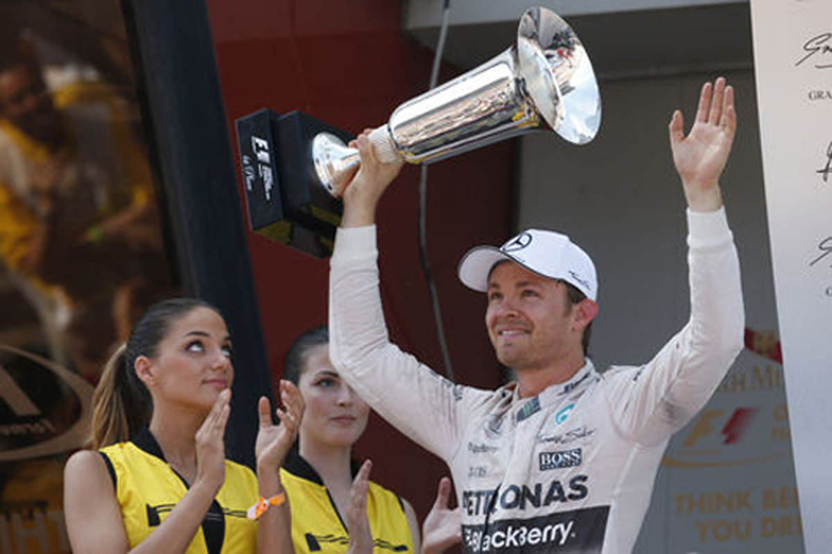 メルセデス：ニコ・ロズベルグがポール・トゥ・ウィン / F1スペインGP