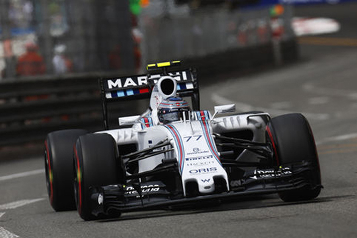 ウィリアムズ:バルテリ・ボッタスがQ1敗退 / F1モナコGP 予選