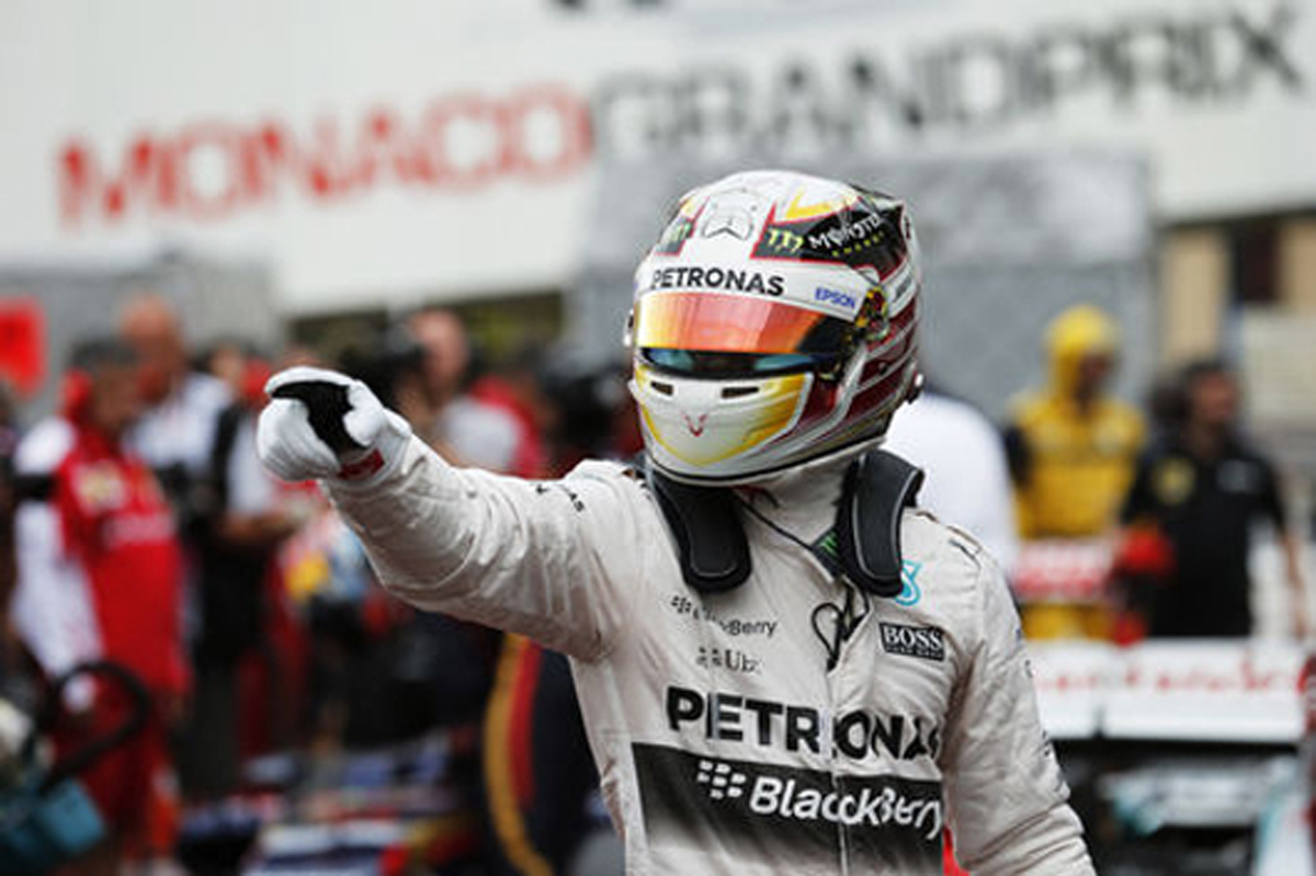 メルセデス：ルイス・ハミルトンがモナコ初ポール / F1モナコGP 予選