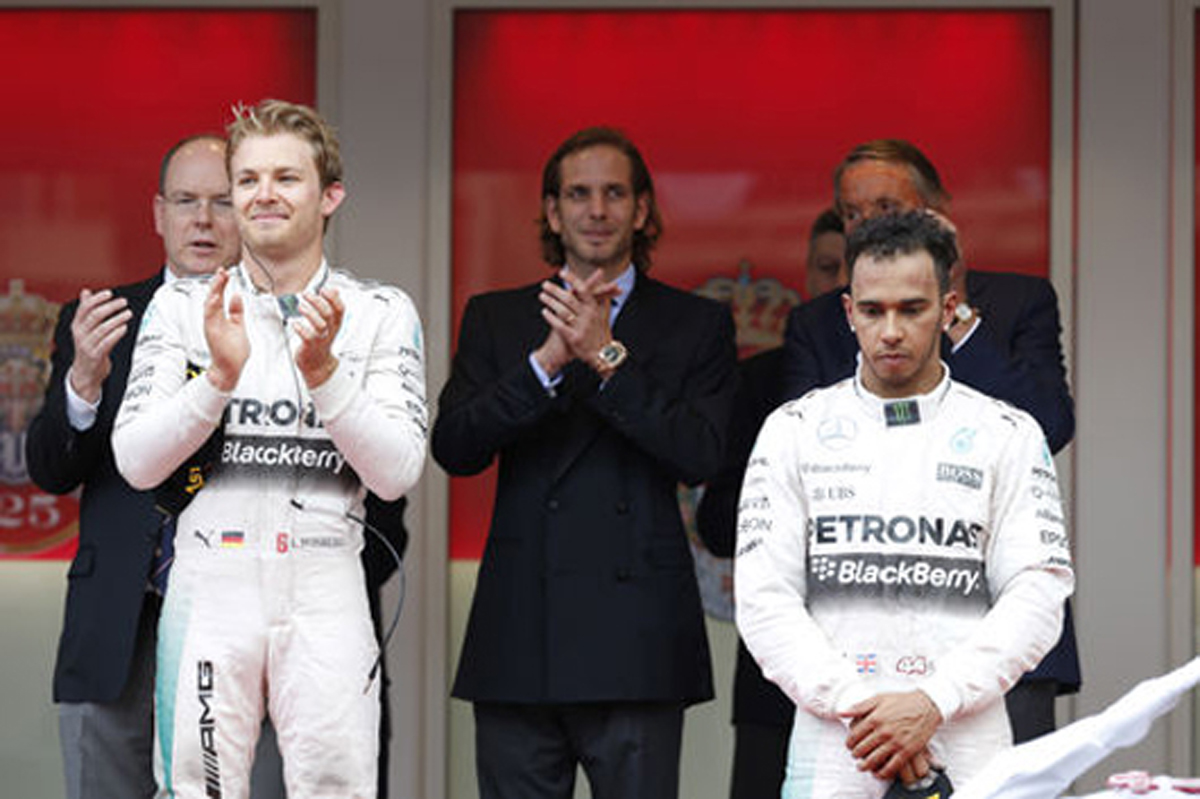 メルセデス：戦略ミスでロズベルグが棚ぼた勝利 / F1モナコGP