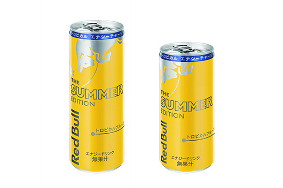 レッドブル、トロピカル味のSUMMER EDITIONを限定発売