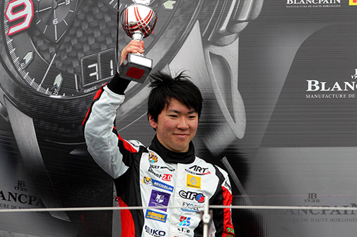 笹原右京、競り合いの中で貴重な2位と4位 / FR2.0 NEC