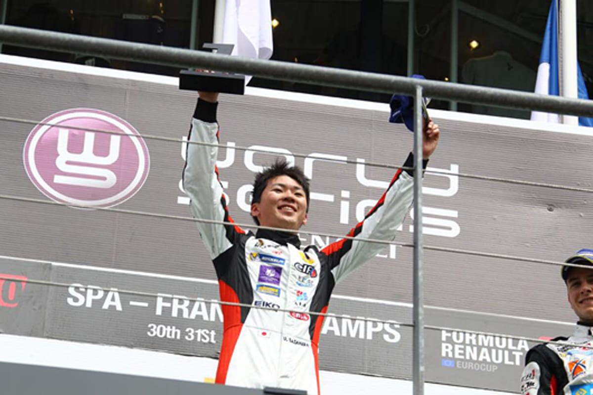 笹原右京、ユーロカップ・フォーミュラ・ルノー2.0で初優勝!