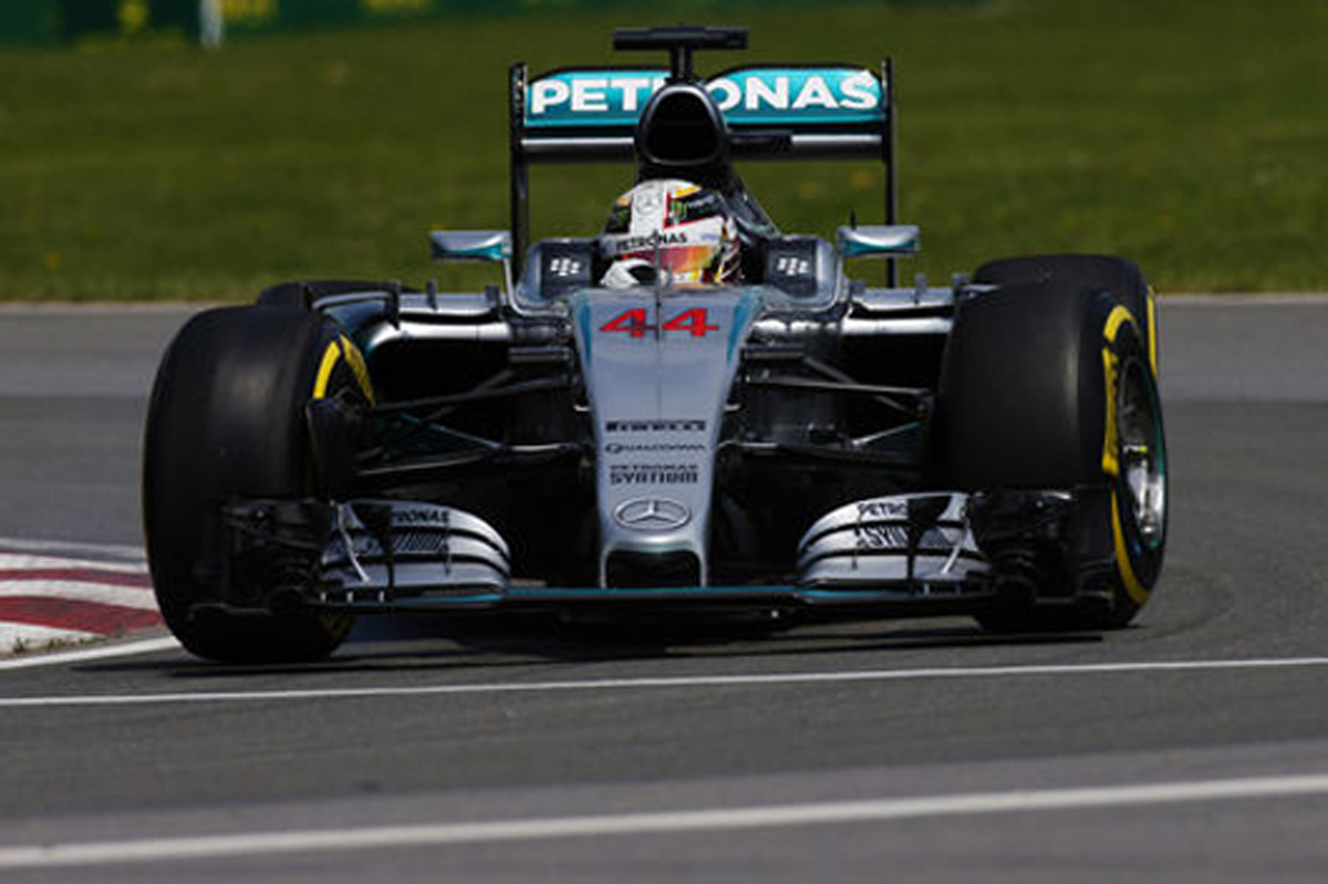 F1カナダGP フリー走行1回目:ルイス・ハミルトンがトップタイム