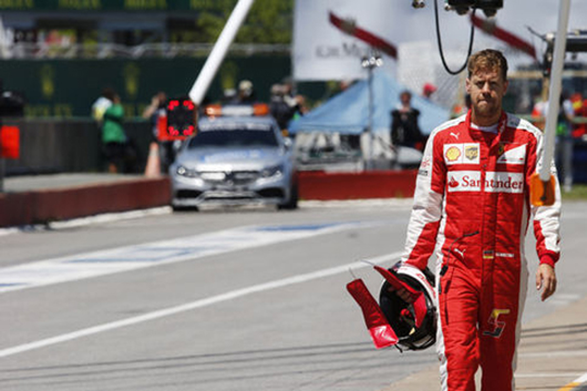 セバスチャン・ベッテルに5グリッド降格ペナルティ / F1カナダGP