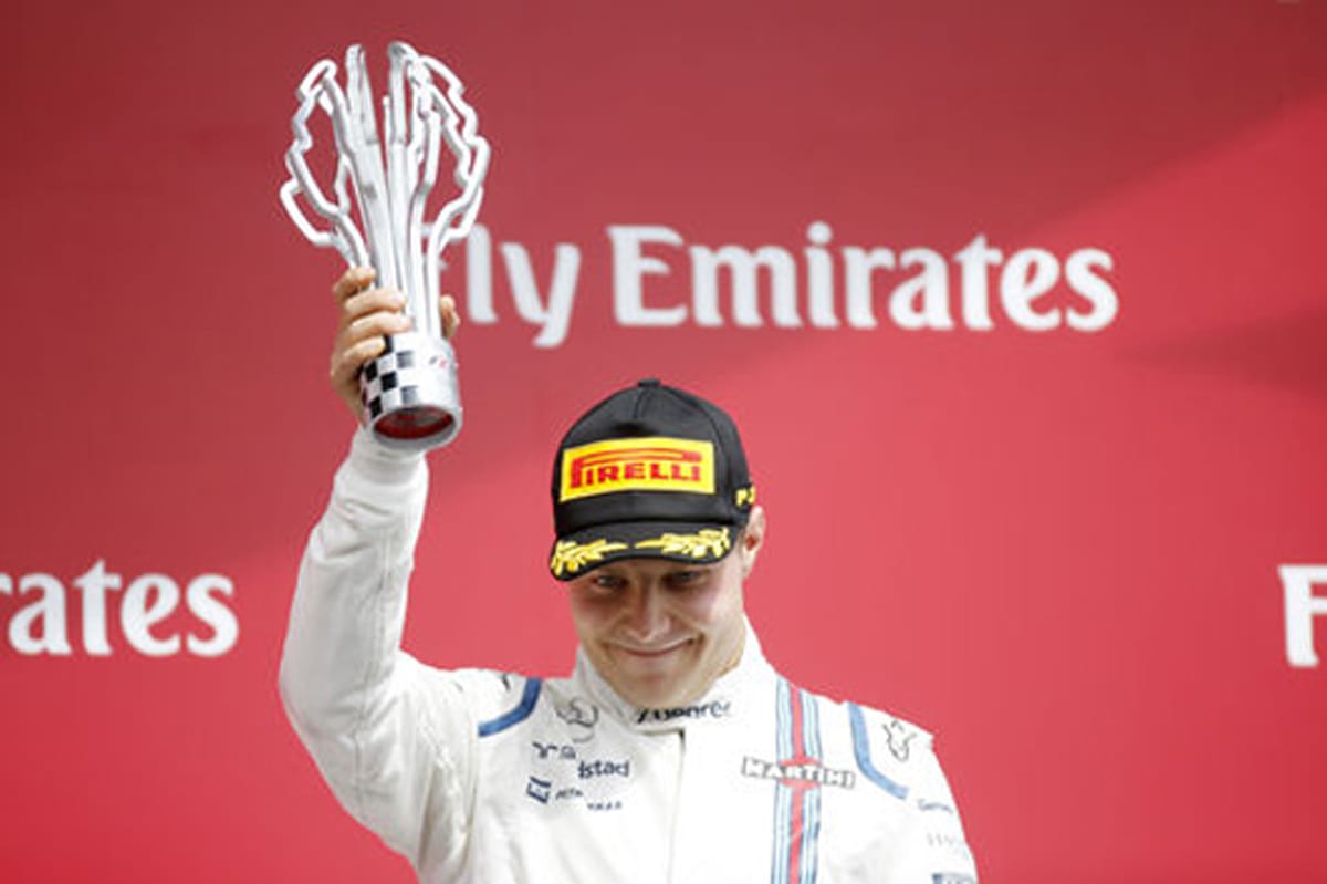 ウィリアムズ:バルテリ・ボッタスが今季チーム初表彰台 / F1カナダGP