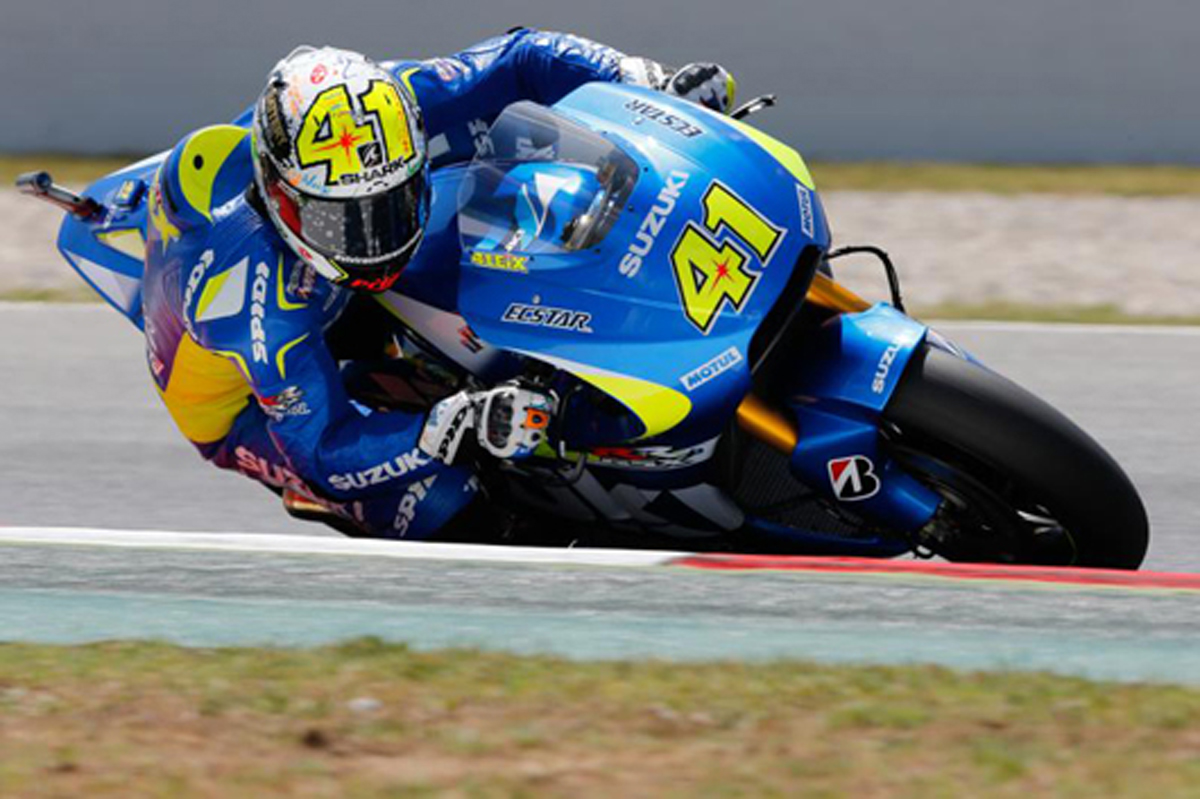 MotoGP:スズキ、復帰後初ポールポジション獲得