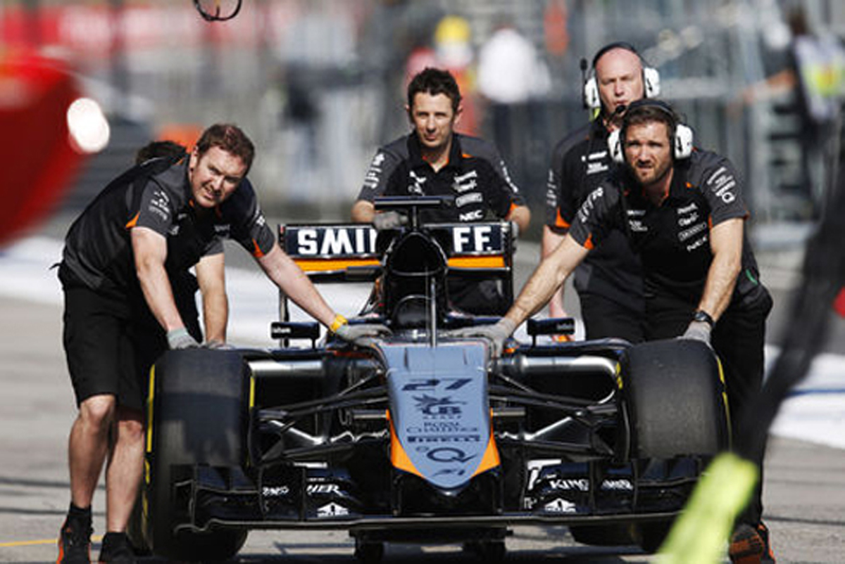 フォース・インディア、“Bスペック”の投入はF1イギリスGPまで延期
